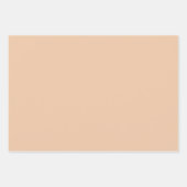 Moderne Kleuren Perzik Sky Wrapping Papier Bladen Inpakpapier Vel (Voorkant 2)