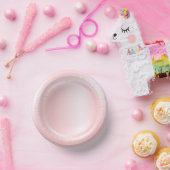 Moderne kleuren roze roze roodbruine Sjabloon Papieren Kommen (Feest)