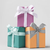 Moderne kleuren - Set 1 inpakpapier vellen