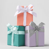 Moderne kleuren - Set 3 inpakpapier vellen