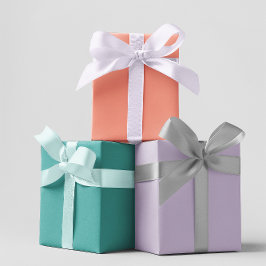 Moderne Kleuren - Set 3 Vellen Inpakpapier