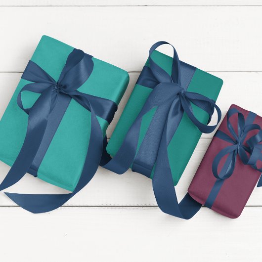 Moderne kleuren - Set 8 inpakpapier vellen