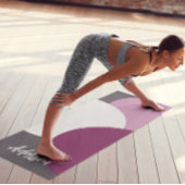 Moderne kleurenblok yoga mat