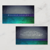 Moderne kleurenblokken visitekaartje (Voorkant / Achterkant)