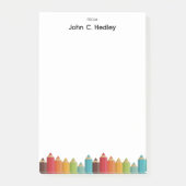 Moderne Kleurpotloden voor kinderen Post-it® Notes (Voorkant)