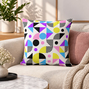 Moderne Kleurrijk Geometrisch Patroon Kussen