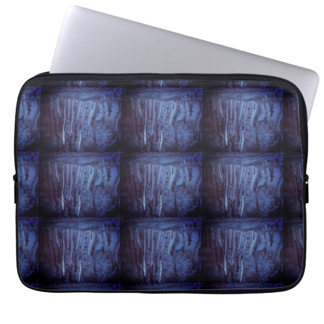 Moderne, kleurrijke abstracte afbeeldingen laptop sleeve (Voorkant)