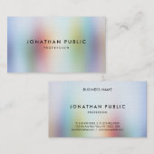 Moderne, kleurrijke Abstracte art, elegant Visitekaartje (Voorkant / Achterkant)