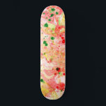 Moderne, kleurrijke Abstracte Art-Sjabloon Persoonlijk Skateboard<br><div class="desc">Moderne,  kleurrijke Abstracte Art Custom Sjabloon Trendy Pink Blue Paars Green Blank Skateboard.</div>