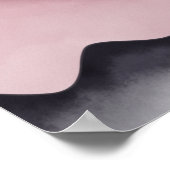 Moderne Kleurrijke Abstracte Bergen Poster (Hoek)