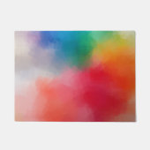 Moderne, kleurrijke Abstracte blanco Sjabloon eleg Deurmat (Voorkant)