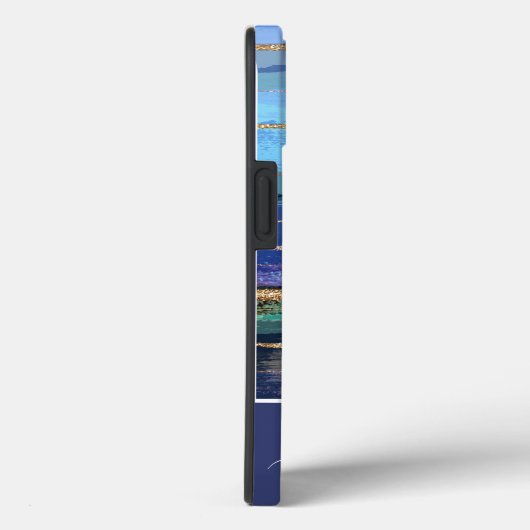 Moderne, kleurrijke Abstracte glitter Sparkle Case-Mate iPhone Case (Achterkant / Rechts)