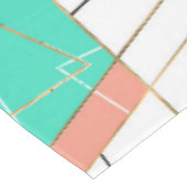 Moderne, kleurrijke Abstracte gouden geometrische Tafelkleed (Gekanteld)