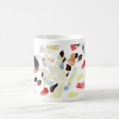 Moderne kleurrijke Abstracte koffie Mok (Center)