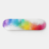 Moderne, kleurrijke Abstracte kunst Trendy Roze Bl Persoonlijk Skateboard (Horizontaal)