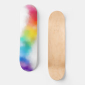 Moderne, kleurrijke Abstracte kunst Trendy Roze Bl Persoonlijk Skateboard (Voorkant)