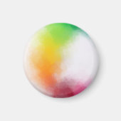 Moderne, kleurrijke Abstracte kunst Werkt elverend Magneet (Voorkant)