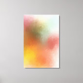 Moderne Kleurrijke Abstracte Kunstwerk Trendy Stij Canvas Afdruk (Voorkant)