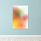 Moderne Kleurrijke Abstracte Kunstwerk Trendy Stij Canvas Afdruk (Insitu (Houten vloer))