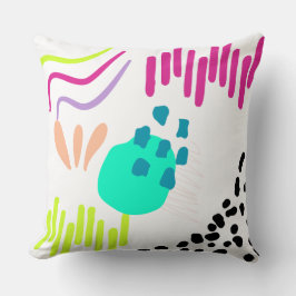Moderne kleurrijke Abstracte motieven. Kussen