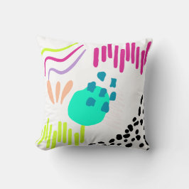 Moderne kleurrijke Abstracte motieven. Kussen