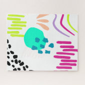 Moderne kleurrijke Abstracte motieven. Legpuzzel (Horizontaal)