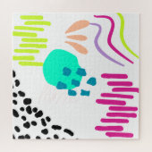 Moderne kleurrijke Abstracte motieven. Legpuzzel (Horizontaal)