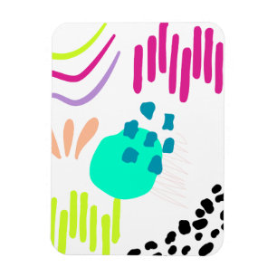 Moderne kleurrijke Abstracte motieven. Magneet