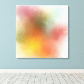 Moderne, kleurrijke Abstracte rode, blauwe Paars Canvas Afdruk (Insitu (Houten vloer))