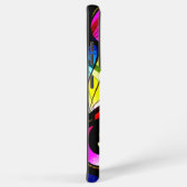 Moderne, kleurrijke Abstracte, sint-janskruid Samsung Galaxy Hoesje (Rechterkant)