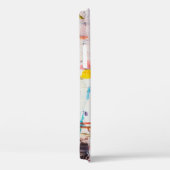 Moderne, kleurrijke achtergrond.kunst, hedendaags, Case-Mate iPhone case (Achterkant / Rechts)