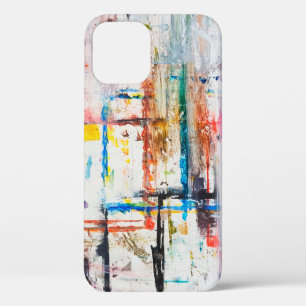 Moderne, kleurrijke achtergrond.kunst, hedendaags, Case-Mate iPhone case