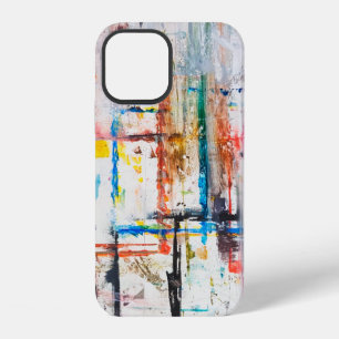 Moderne kleurrijke achtergrond.kunst,modern,contem iPhone 12 hoesje