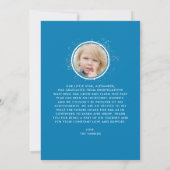 Moderne Kleurrijke Afstudeerfoto Waterverf Typo Aankondiging (Achterkant)