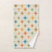 moderne, kleurrijke atoomstartbarsting uit de midd bad handdoek (Handdoek)