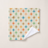 moderne, kleurrijke atoomstartbarsting uit de midd bad handdoek (Wasdoekje)