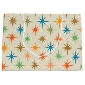 moderne, kleurrijke atoomstartbarsting uit de midd groot cadeauzakje (Voorkant)