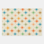 moderne, kleurrijke atoomstartbarsting uit de midd inpakpapier vel (Voorkant 2)