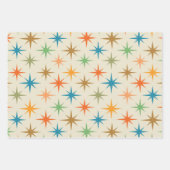 moderne, kleurrijke atoomstartbarsting uit de midd inpakpapier vel (Voorkant)