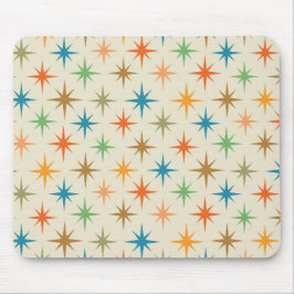 moderne, kleurrijke atoomstartbarsting uit de midd muismat