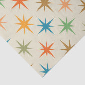 moderne, kleurrijke atoomstartbarsting uit de midd tissuepapier (Detail)