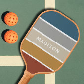 Moderne, kleurrijke, beach Colorblock persoonlijke Pickleball Paddle