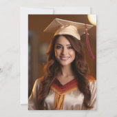 Moderne Kleurrijke bewerkbare Klasse van 202Y-AFST Aankondiging (Achterkant)