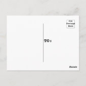 Moderne Kleurrijke Bloemstuk Aangepaste Tekst of D Briefkaart (Achterkant)