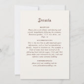 Moderne Kleurrijke Boho Etnische Bloemen Mandala H Kaart (Achterkant)