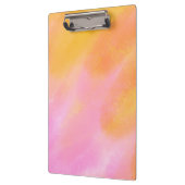 Moderne, kleurrijke Boho gradiënt Feminine Klembord (Links)