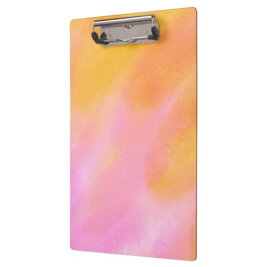 Moderne, kleurrijke Boho gradiënt Feminine Klembord (Links)