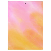 Moderne, kleurrijke Boho gradiënt Feminine Klembord (Achterkant)