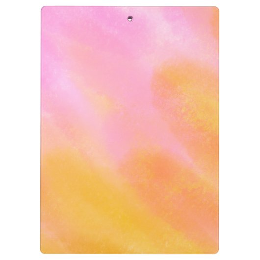 Moderne, kleurrijke Boho gradiënt Feminine Klembord (Achterkant)