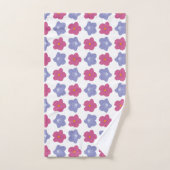 Moderne kleurrijke Chic Floral Pattern Bath Towel  Bad Handdoek (Handdoek)